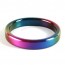 cockring acero pulido rainbow